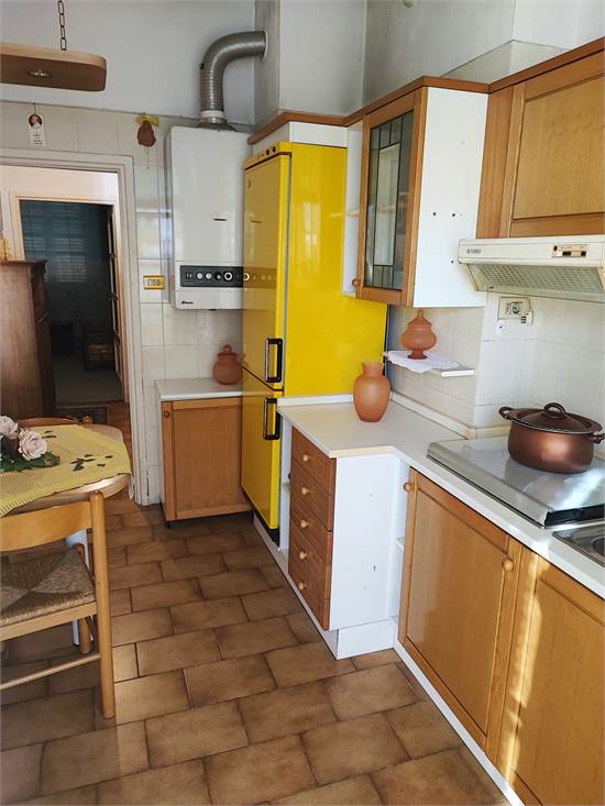 La cucina volendo completa di arredi